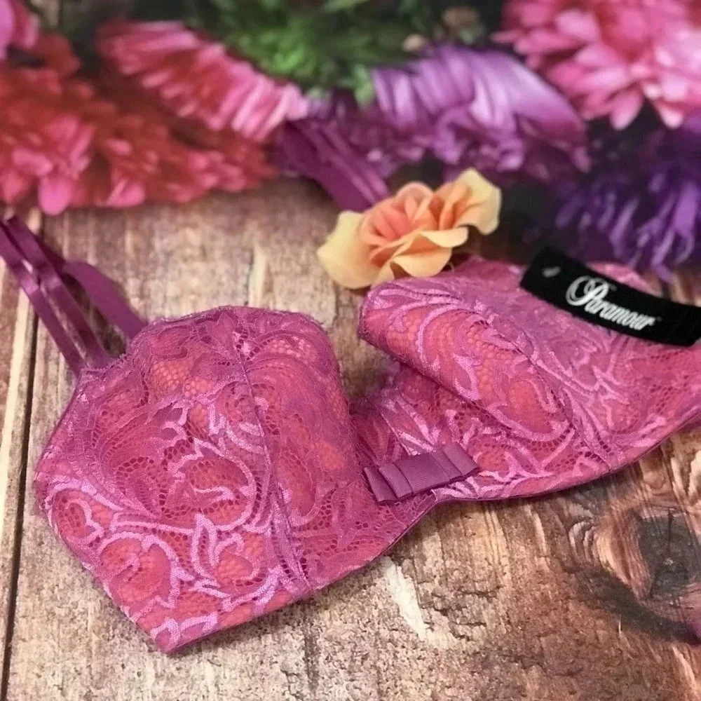 36DDD Paramour 135021 Sophia Contour Cut‎ & Sew UW Bra NWT - Picture 7 of 16
